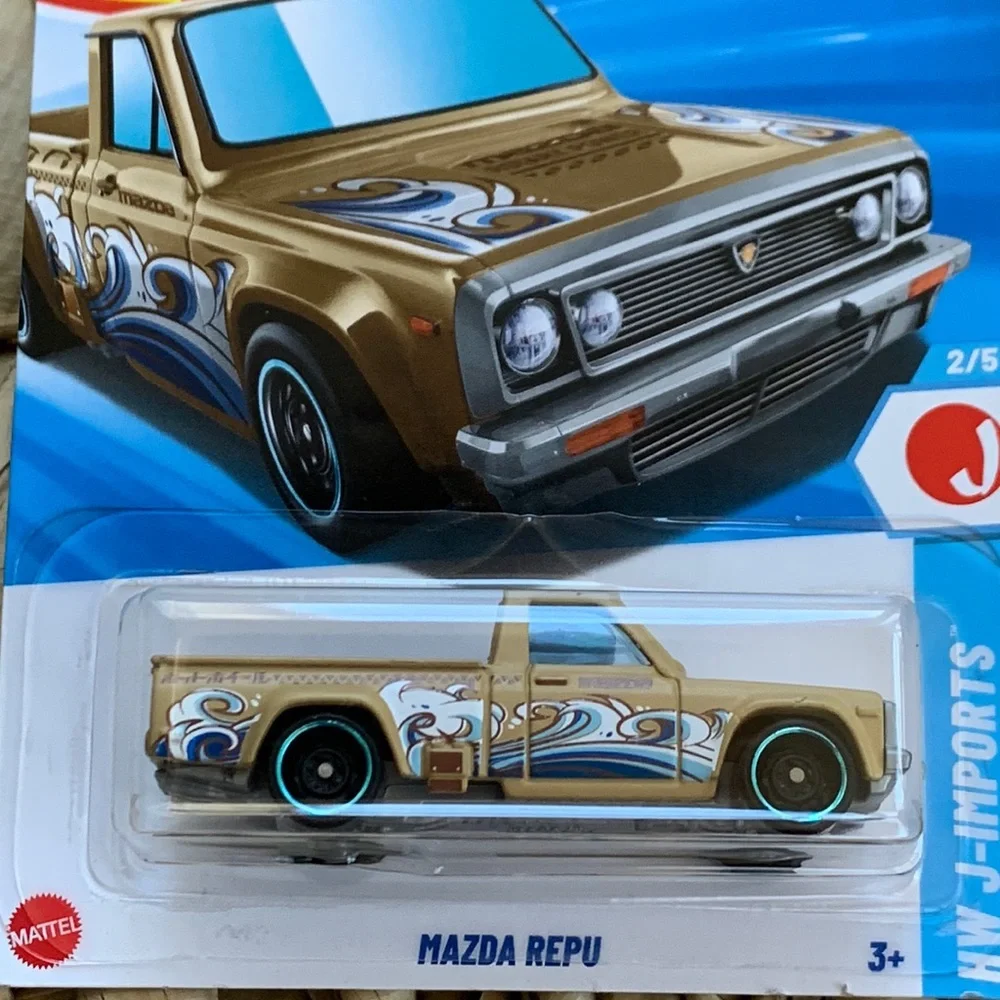 Mazda REPU Pickup Truck Tan Hot Wheels HW Japanese J Imports Hotwheels New 2025